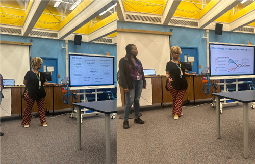  Master Teachers Thomas and Crayton Present on Sprint Goals